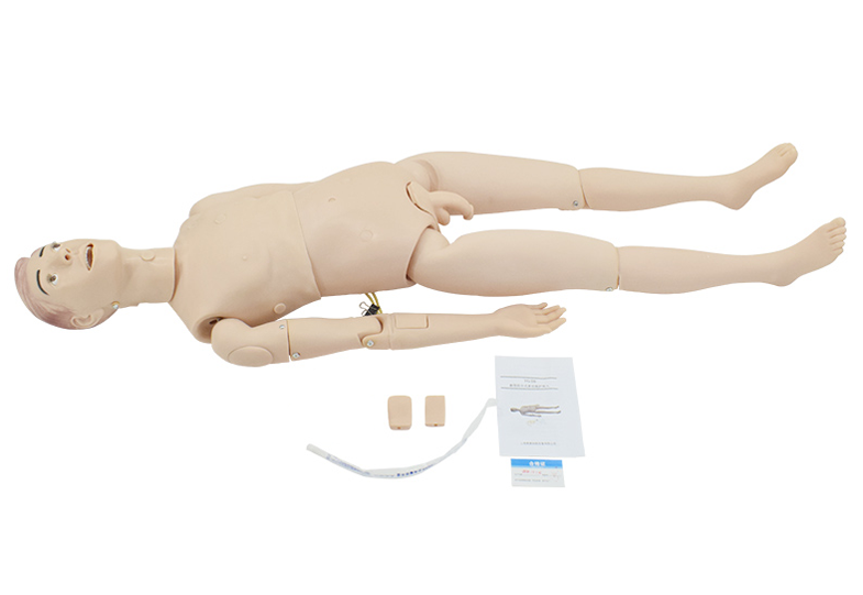高級新型多功能男性護理人訓練模型